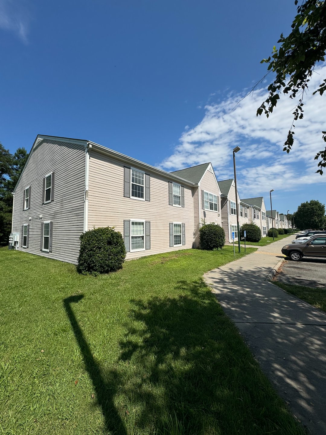 Commercial soft wash project in Tappahannock Virginia by Va Power Wash Pros