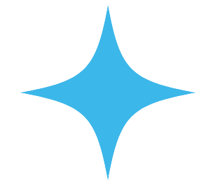 A blue star is shown on the ground.